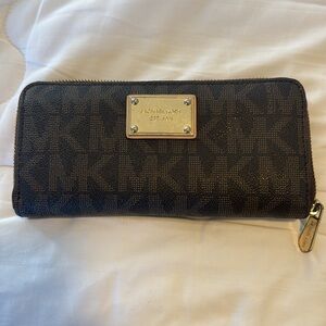 Michael Kors brown wallet